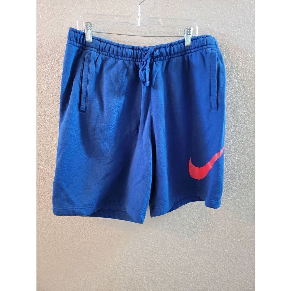 Nike Men's Blue Drawstring Elastic Waist Basketball Shorts Size XXL